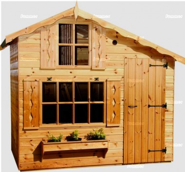 6ft, 7ft, 8ft, 10ft wide 2 Storey Playhouse 26
