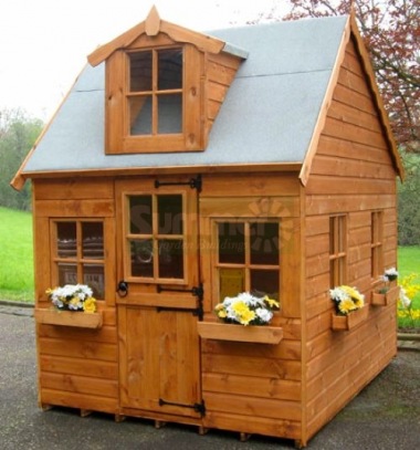 6ft wide 2 Storey Playhouse 128