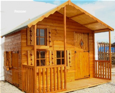 Large 10ft wide 2 Storey Playhouse 137