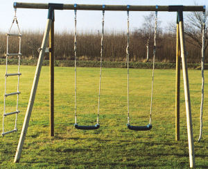 Wooden Swing Set 10