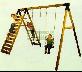 Wooden Swing Set 17