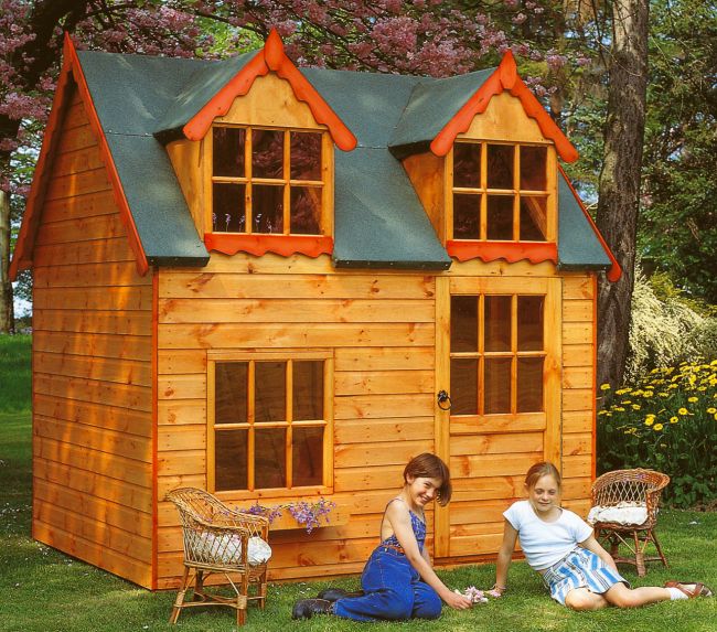 8ft wide 2 Storey Playhouse 54