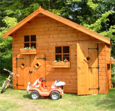 Large 10ft wide 2 Storey Playhouse 42
